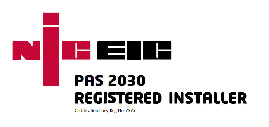 This is PAS 2030 registered installer logo